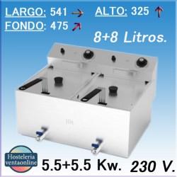 HR FAINCA Freidora Eléctrica FD8L8LARC